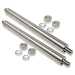 Solid Stainless Steel Trailing Arm Pivot Shaft Set for Porsche 914 (All Years)