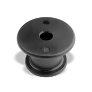 914Rubber engine lid cable pull handle standoff for Porsche 914 (1970–76). Ensures proper lid release alignment. PMB-tested, durable replacement.
