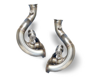 Bursch 1 5/8" Y-Pipe Set for Porsche 911. PMB Performance offers a vast selection of Bursch Exhaust components. Bursch is revolutionizing exhaust systems for Porsche 911, 912, 914, and even classic Porsche 356. Experience enhanced horsepower and efficiency with Bursch—your go-to for Porsche exhaust upgrades. 
