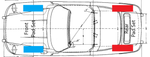 Textar Pads for Porsche 356C/SC Front Calipers (1964-1965)